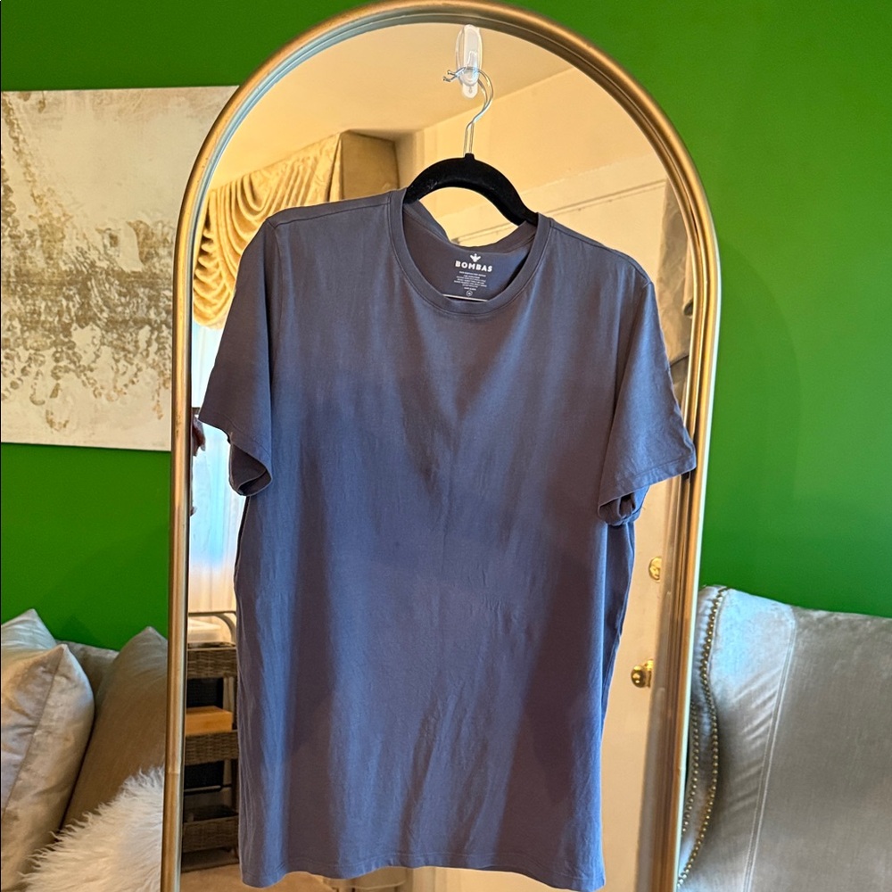 BOMBAS Men's Boulder Grey Tee
